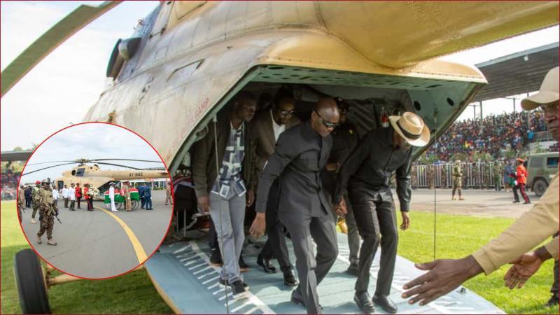 Raila Odinga's body will be flown to Bondo.